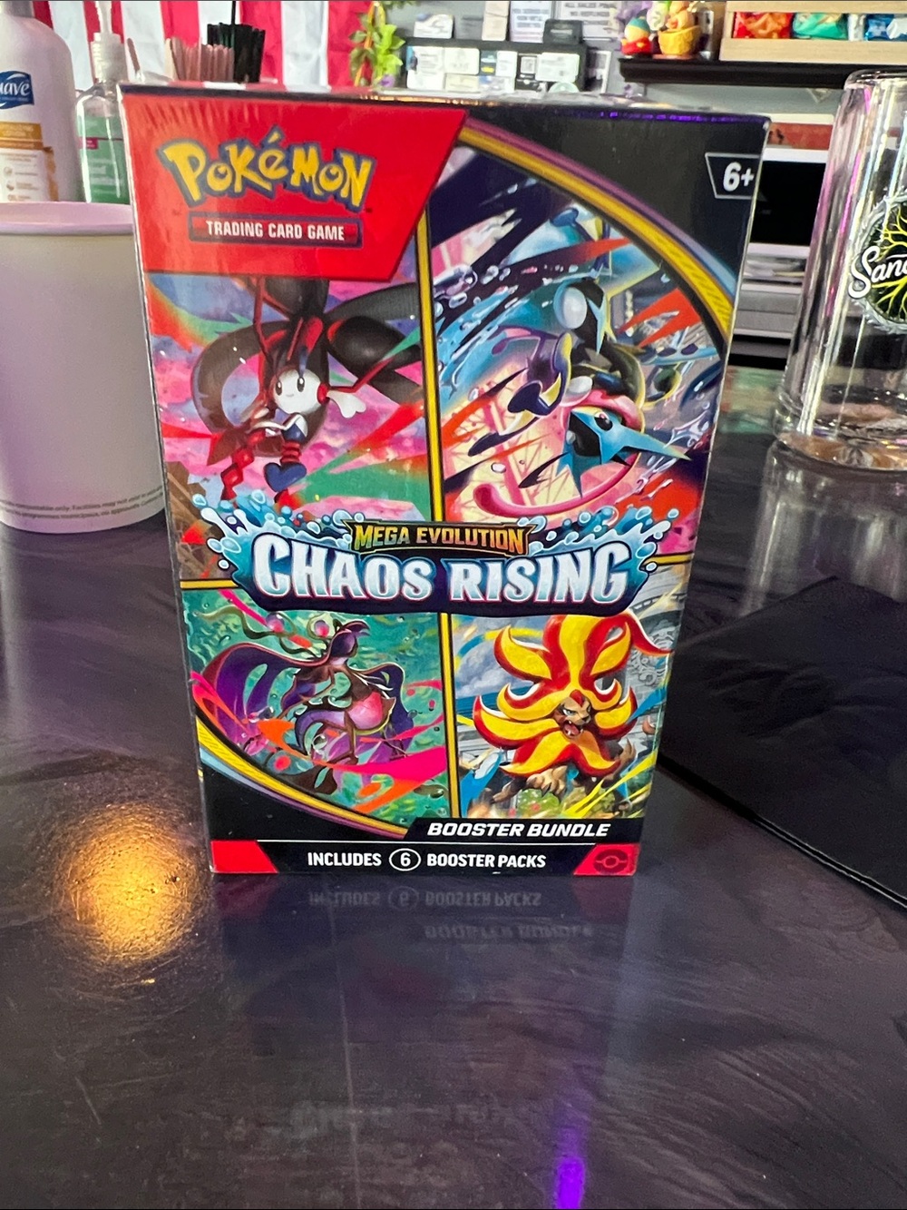 Pokemon Chaos Rising Booster Bundle - Red, Black, Purple, Blue, Yellow